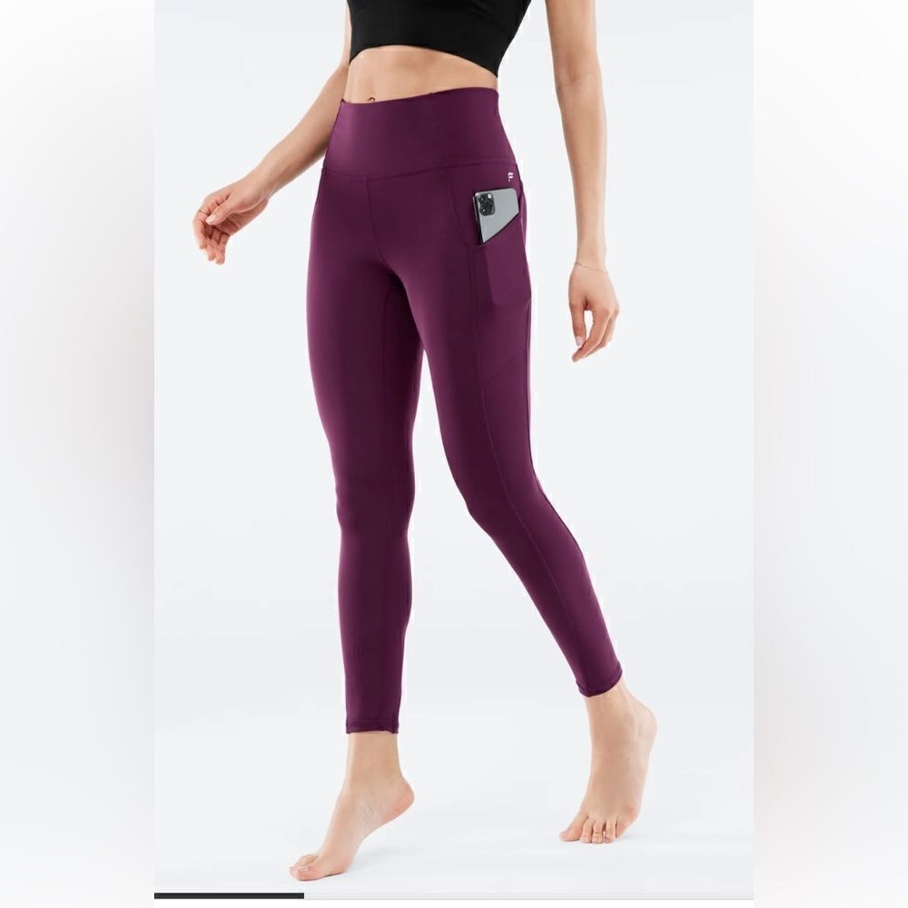 Oasis PureLuxe High-Waisted 7/8 Legging size XXL purple NWT